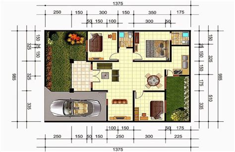 8 Desain Rumah Minimalis 3 Kamar Ukuran 7x10 Terbaru