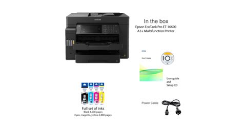 Epson Workforce Pro Et A Ecotank Inkjet Multifunction Printer