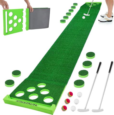 amazoncom golf putting game set  front border golf putting