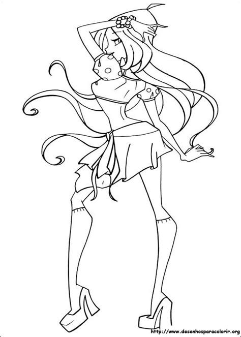 Desenhos Para Colorir E Imprimir Desenhos Para Colorir Das Winx Club