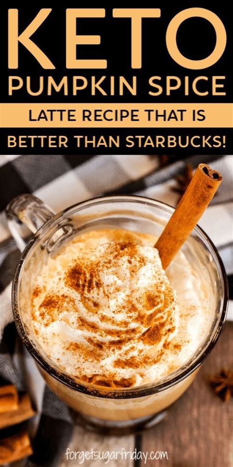 Keto Pumpkin Spice Latte Starbucks Copycat Artofit