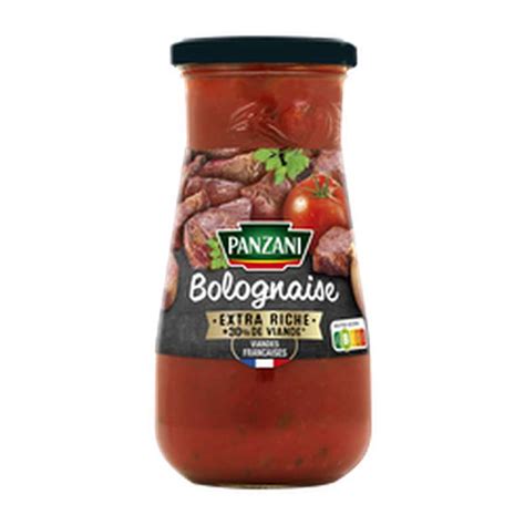 Sauce Bolognaise Extra Riche En Viande Panzani G La Belle Vie