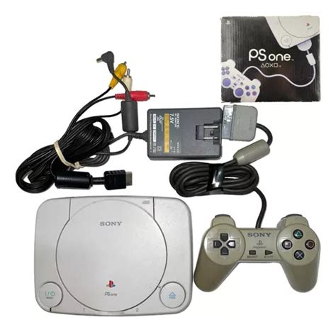 Kit Completo Sony Playstation 1 Slim Ps One Perfeito Ps1 Original Sem