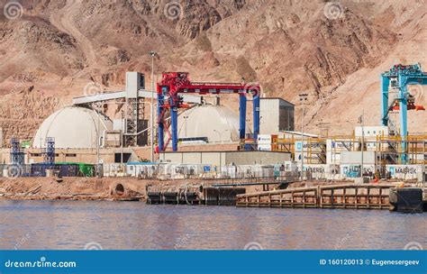 Aqaba Container Terminal, Jordan Editorial Stock Photo - Image of jordan, water: 160120013