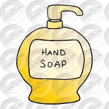 Soap Picture for Classroom / Therapy Use - Great Soap Clipart