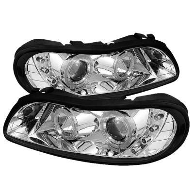 Chevrolet Malibu Spyder Projector Headlights LED Halo LED Chrome