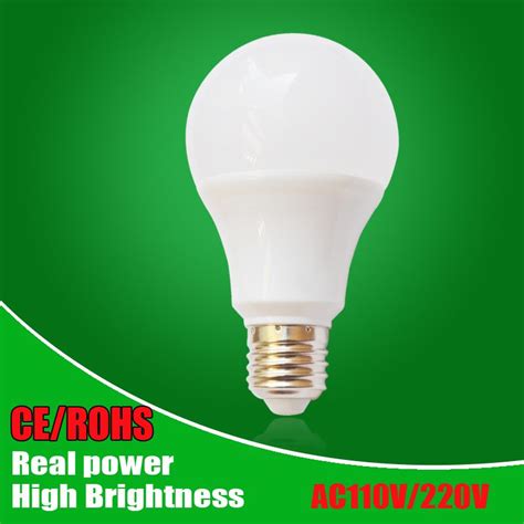 Led Lamp E Led Bulb Light B W W W W W W V V Real Watt