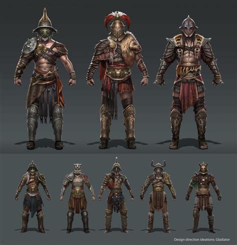 ArtStation Gladiator Concept Jonathan Lee Gladiator Characters