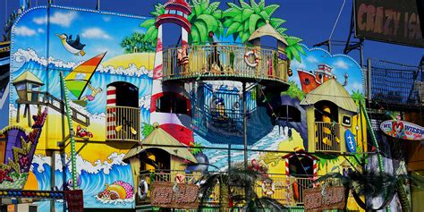 Crazy Island New Fun House At The Oktoberfest 2023