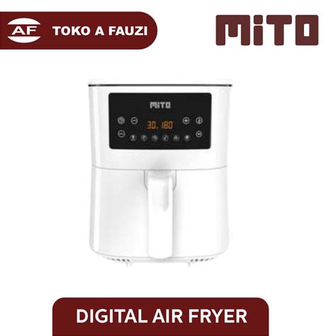 Jual Mito Air Fryer Af Ltr Wood Series Shopee Indonesia