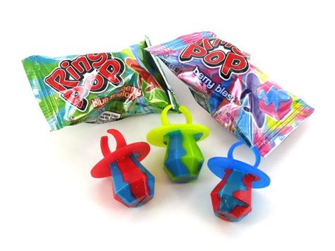 Twisted Ring Pops Box Of 24 Comida Para Pijamadas