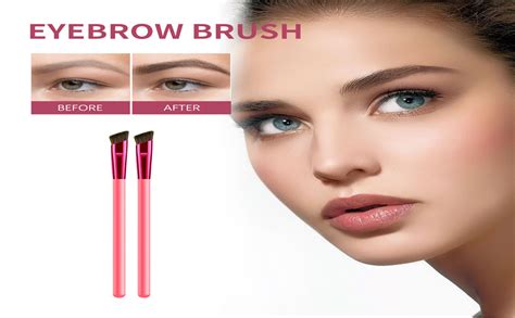 Pcs D Hair Stroke Brow Stamp Brush Zelda Eyebrow Brush Ultra Thin