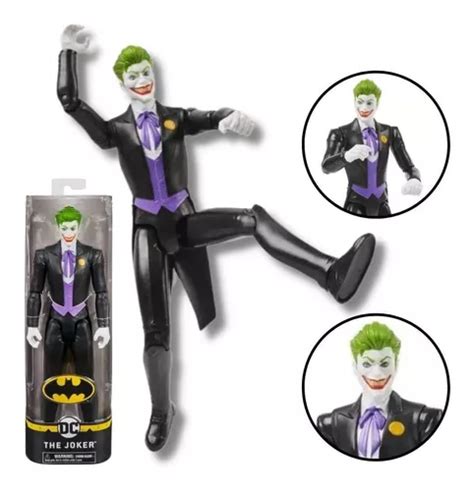 Boneco Joker Coringa 30 Cm Batman Dc Spin Master Sunny Frete grátis