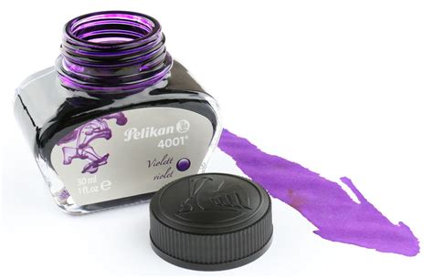 Pen Chalet Ink Review & Giveaway: Pelikan 4001 Violet Ink - Pen Chalet