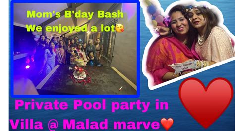 Moms Birthday Celebration♥️ Jam Ke Party Kiya Dana Pani Bungalow😍mummy