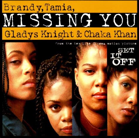 Missing You By Brandy 2 Tamia Gladys Knight And Chaka Khan 1996 Cd Eastwest Records America