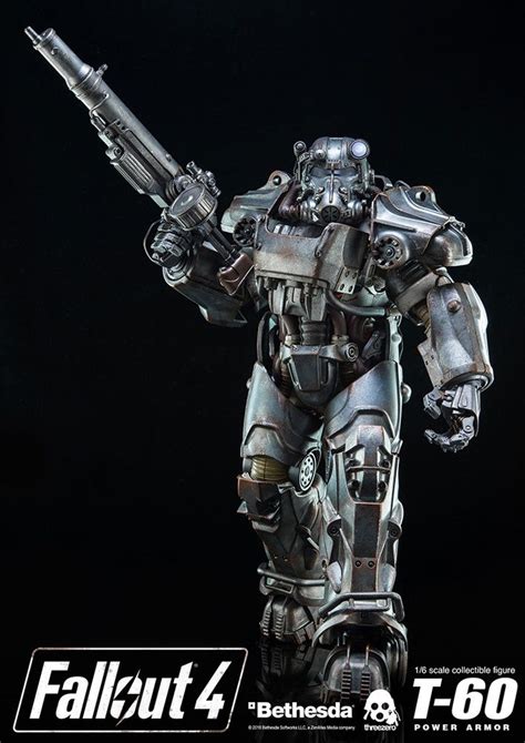 ThreeZero S Fallout 4 T 60 Power Armor Action Figure Looks AMAZING