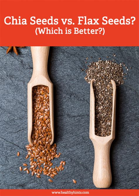 Chia Seeds Vs Flax Seeds Which Is Better Healthy Hints