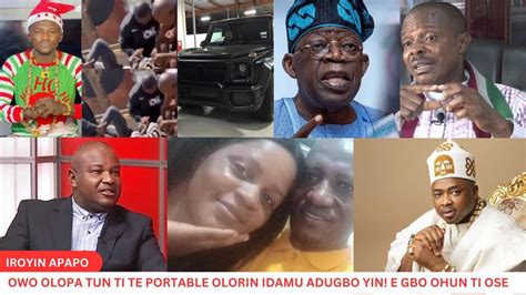 Owo Olopa Tun Ti Te Portable Olorin Idamu Adugbo Yin E Gbo Ohun Ti Ose