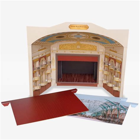 Miniature Theatre Model Kit Cut Out And Build Your Own Etsy