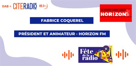 CITERADIO Fabrice Coquerel président et animateur de Horizon FM