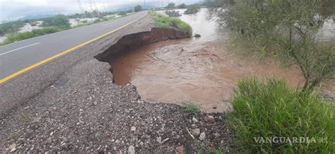 Inundaciones En Sonora Causan Cierre De Carreteras Y Caos