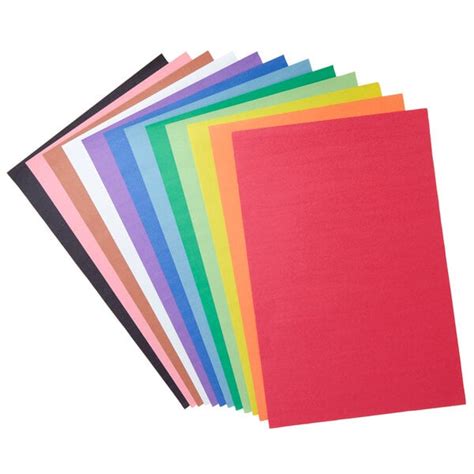 Crayola 990055 12 X 18 12 Assorted Color Construction Paper 48 Pack