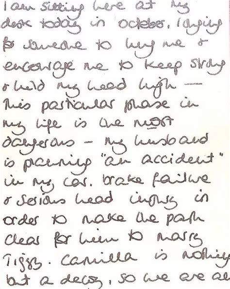 Princess Diana letter claims Prince Charles was 'planning an accident' in her car - months ...