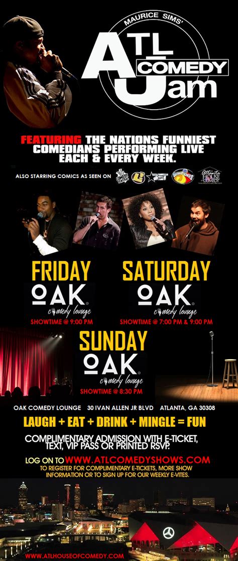 Comedy Shows Coming To Atlanta Georgia - Comedy Walls