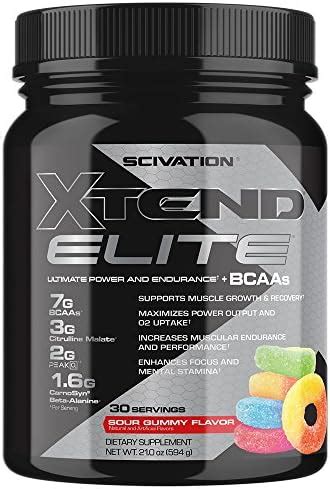 Amazon Xtend Original Bcaa Powder Knockout Fruit Punch Sugar