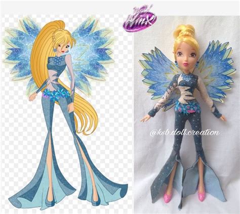 My Custom Stella Winx Onyrix Doll Custom Dolls Bird Girl Fashion Dolls