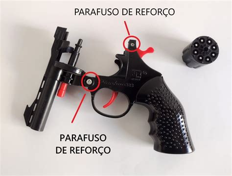 Arma Espoleta Kit Revolver Miniatura Cartela De Espoleta Mercadolivre