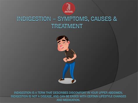 PPT Indigestion Symptoms Causes Treatment PowerPoint