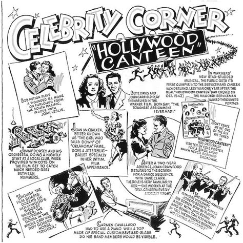 Hollywood Canteen (1944) - Poster US - 1024*1024px