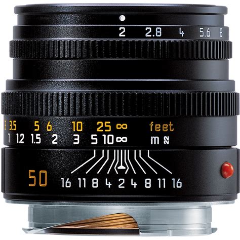 Leica Summicron M 50mm F2 Lens 11826 Bandh Photo Video