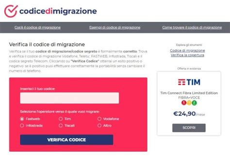 Come Trovare Il Codice Di Migrazione Cambio Operatore Telefonico