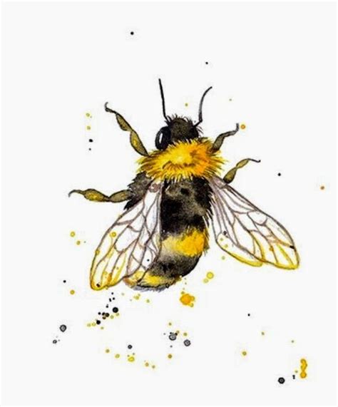 Pin By Joseph Michel On Bee S Bumble Bee Art Bee Painting Bee Artwork