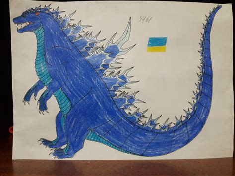 Godzilla (fan art) by Ukr-carricatures99 on DeviantArt