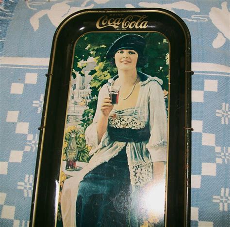 Sale Vintage Coca Cola Metal Tray Coke Coca Cola Tray Etsy