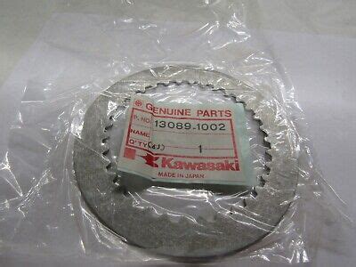 NOS Kawasaki KX125 KDX200 Clutch Friction Plate Steel 13089 1002 EBay