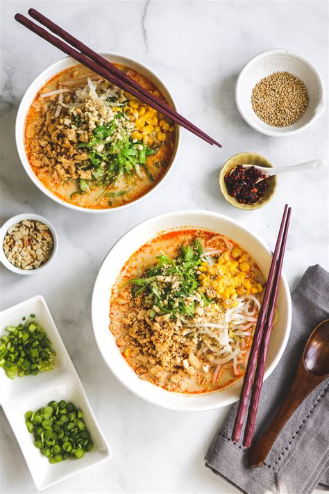 Vegan Sesame Tantanmen Homemade Ramen Okonomi Kitchen