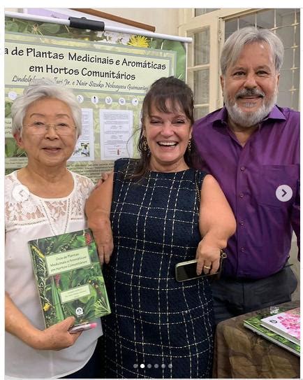 Lançamento do Livro Guia de Plantas Medicinais e Aromáticas em Hortos