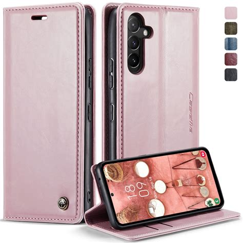 Caseme Кожаный книжка чехол для Samsung Galaxy A54 5G / Самсунг A54 5G ...