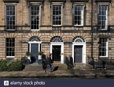 Heriot Row Edinburgh New Town Streets Upmarket Housing Edinburgh