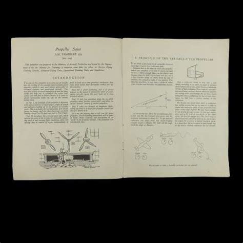 Air Ministry Pamphlet Propeller Sense
