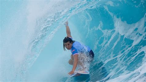 Olympic Surfing Highlights 2024 - Arlyn Caitrin