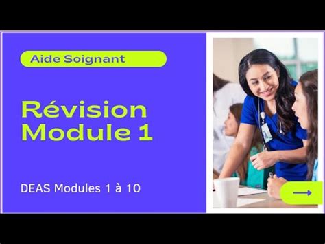 Révision module 1 Aide soignant YouTube