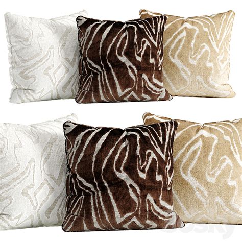 Pillow Collection Interior DV Kap Home 21 Pillows 3D Model