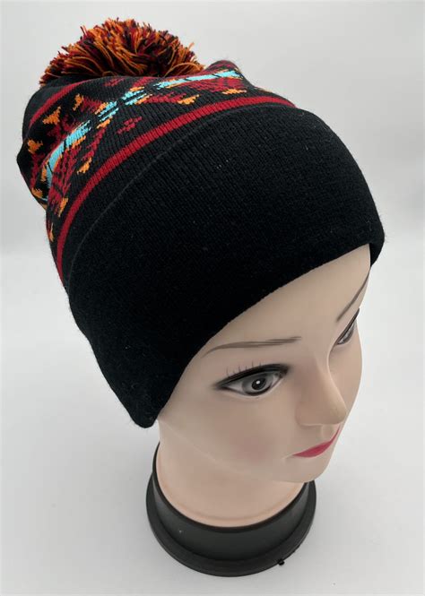 Aztec Tuque -Black – Flag Matrix