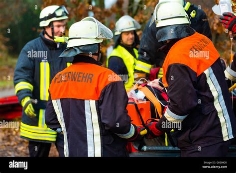 Fireman Carry Victim Hi Res Stock Photography And Images Alamy